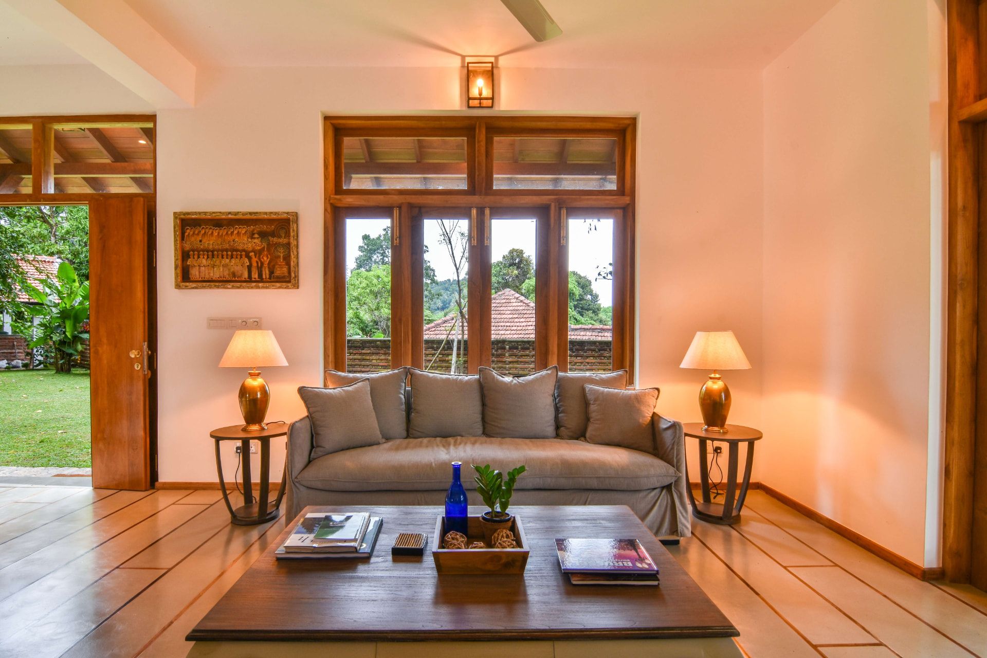 Teak Living Room — hospitality photography by by.dankay in Sri Lanka
