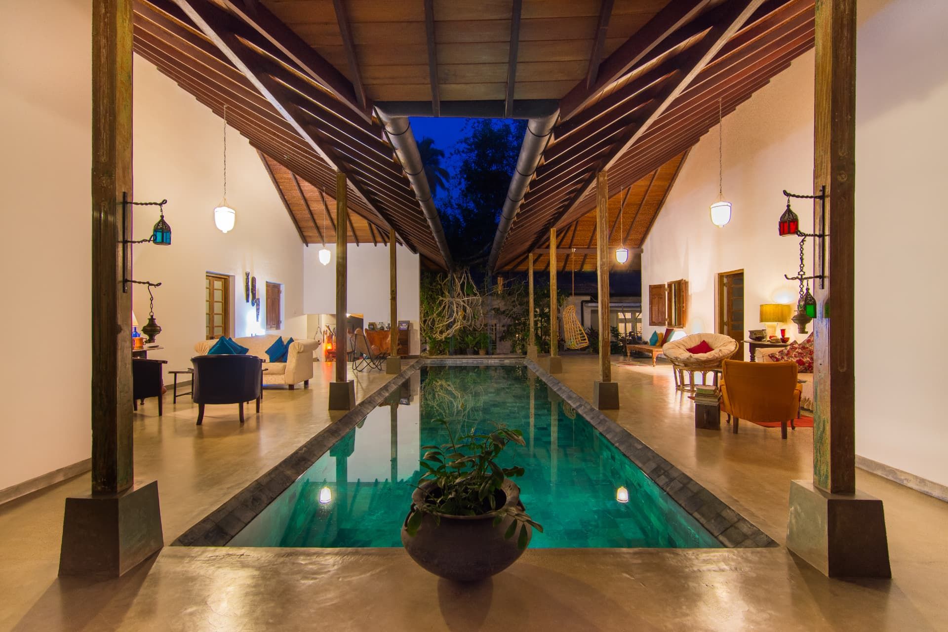 Courtyard Pool — hospitality photography by by.dankay in Sri Lanka