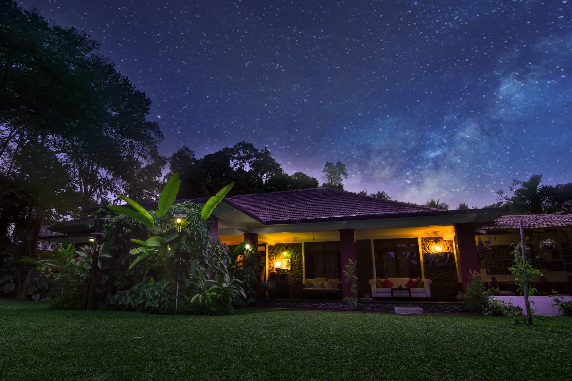 Bungalow Under the Stars — hospitality photography by by.dankay in Sri Lanka